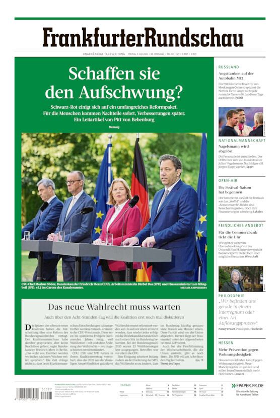 Main-Taunus  vom Freitag, 03.07.2026