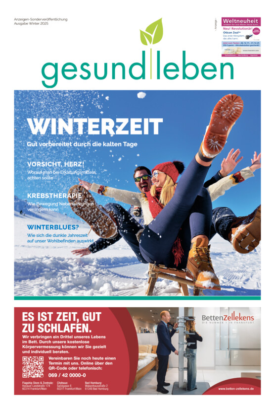 gesund leben Winter 2025 vom Freitag, 14.11.2025