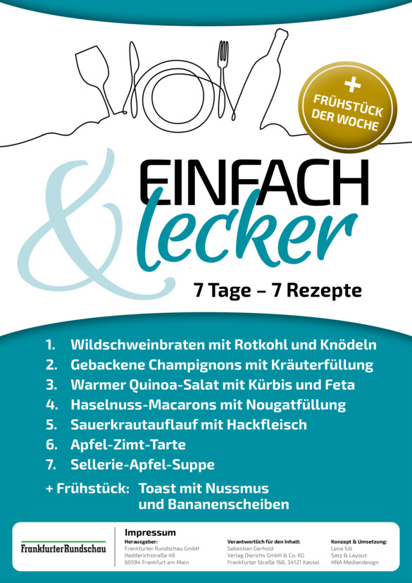 einfach & lecker vom Montag, 17.11.2025