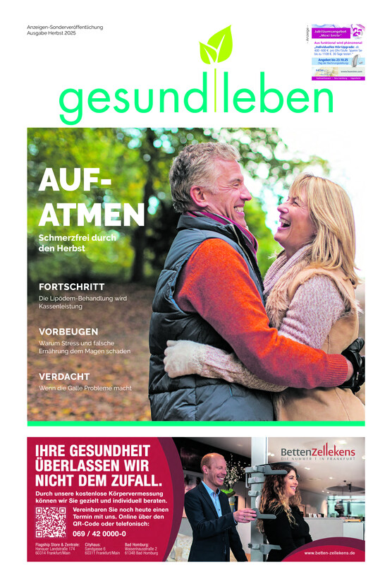 gesund leben vom Freitag, 12.09.2025