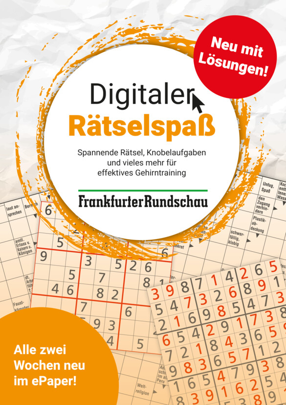 Digitales Rätselheft vom Mittwoch, 11.09.2024