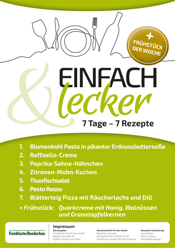 Einfach & Lecker vom Montag, 25.08.2025