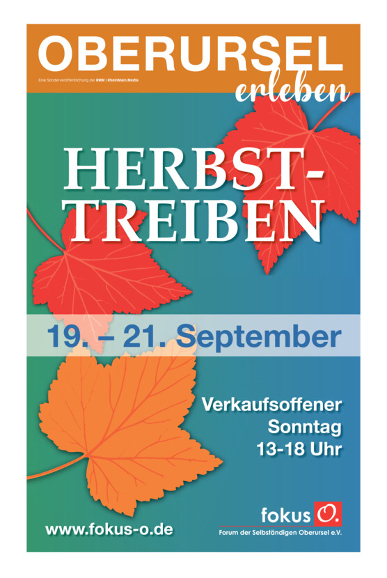 Herbsttreiben Oberursel vom Freitag, 12.09.2025
