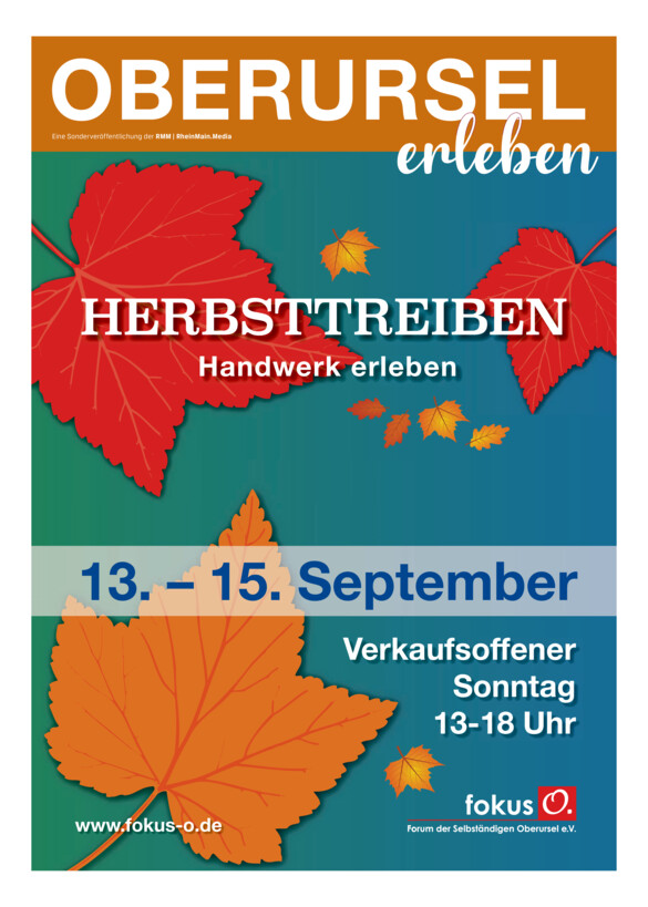 Herbsttreiben in Oberursel vom Freitag, 06.09.2024