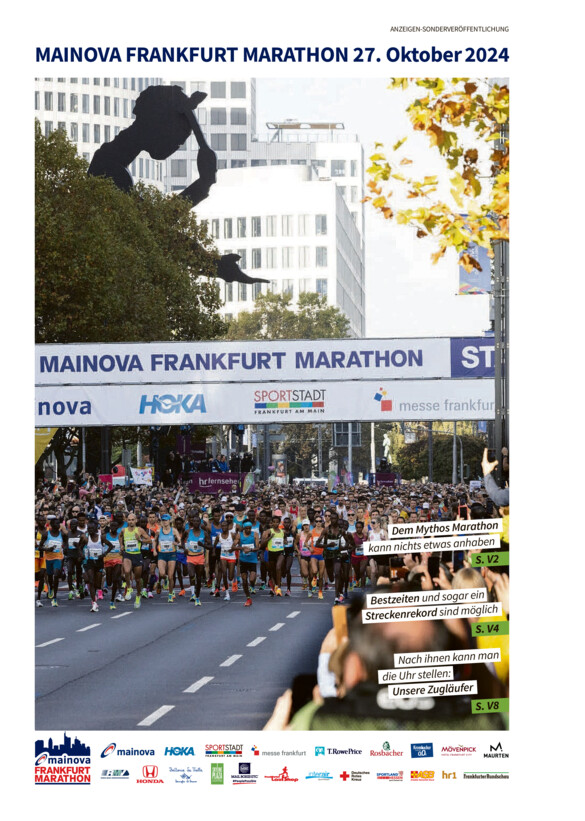 Frankfurt Marathon 2024 vom Donnerstag, 24.10.2024