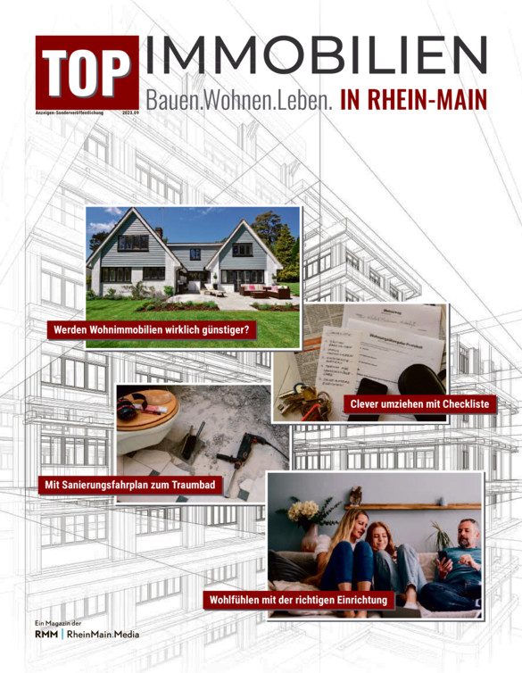 TOP Immobilien - Bauen.Wohnen.Leben. in Rhein-Main vom Mittwoch, 13.09.2023